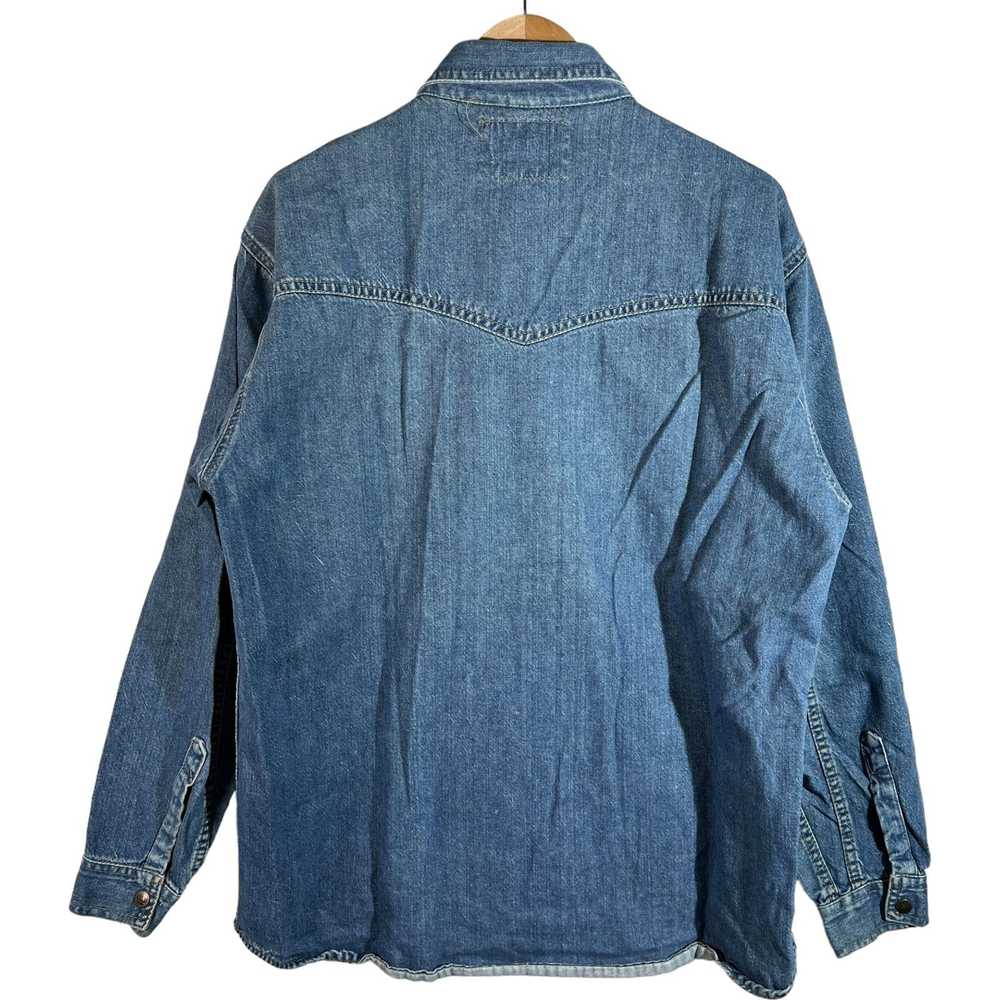 Levi's Levis Denim Long Sleeve Button Down - image 5