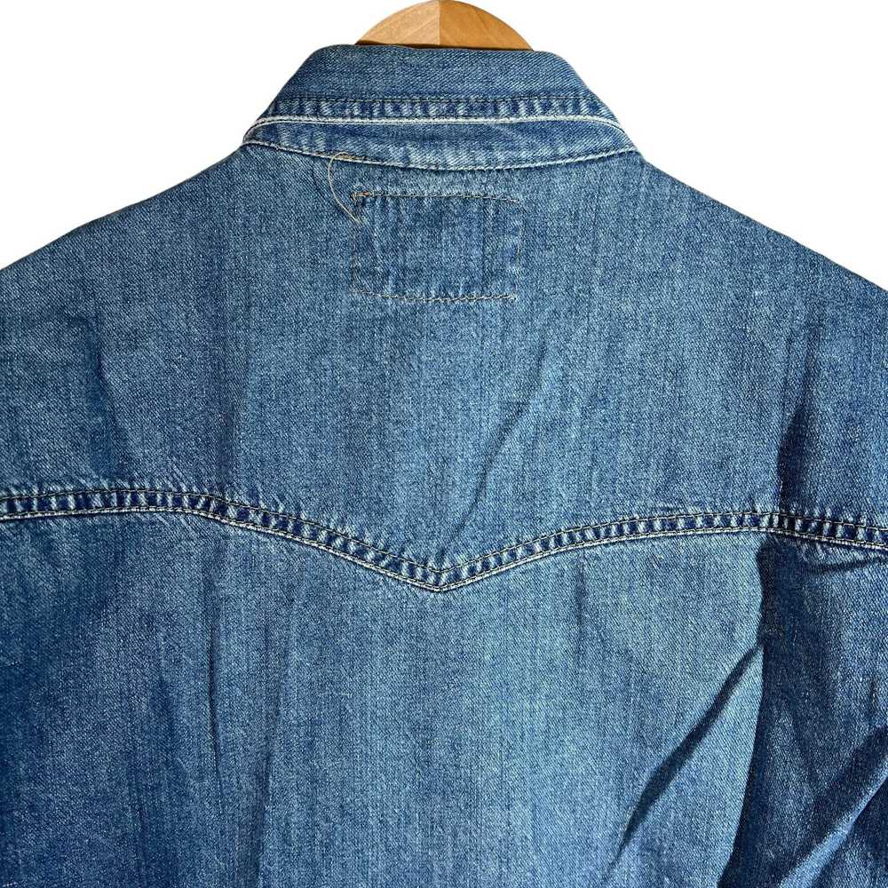 Levi's Levis Denim Long Sleeve Button Down - image 6