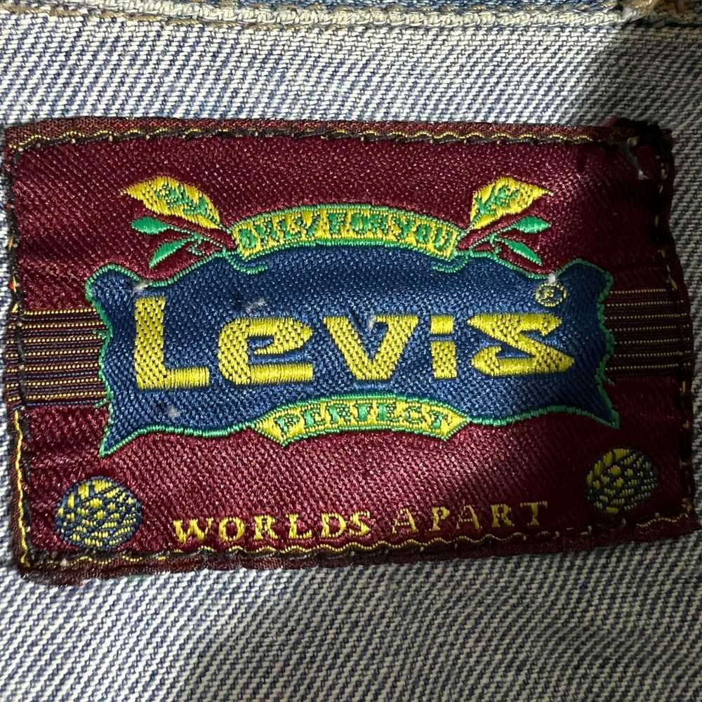 Levi's Levis Denim Long Sleeve Button Down - image 7