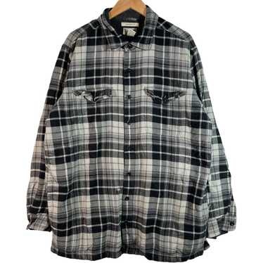 L.L. Bean L.L.Bean Traditional Fit Plaid Long Sle… - image 1