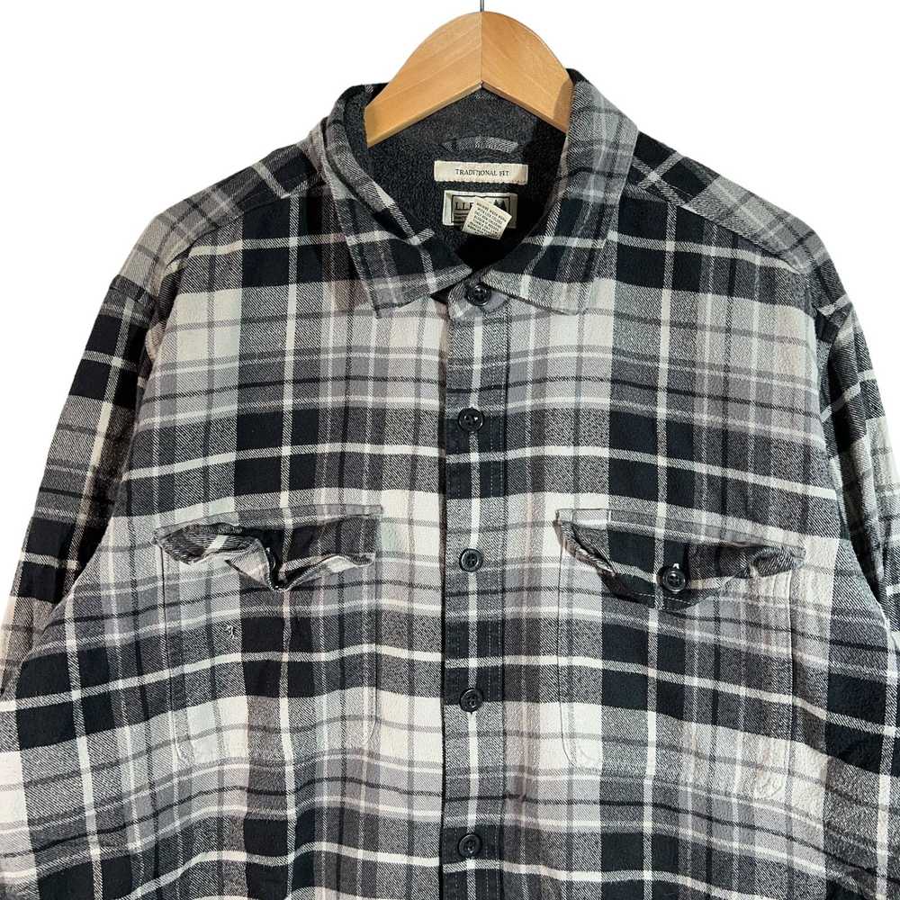 L.L. Bean L.L.Bean Traditional Fit Plaid Long Sle… - image 2