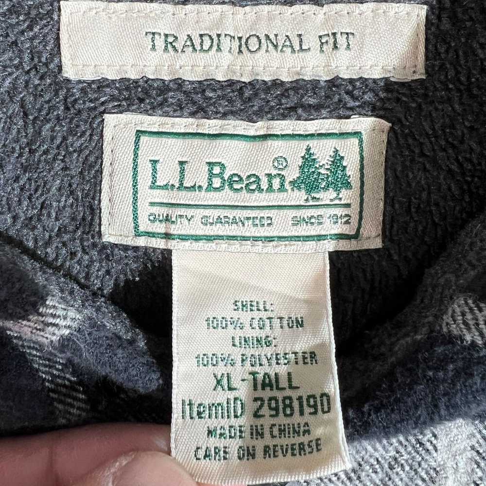 L.L. Bean L.L.Bean Traditional Fit Plaid Long Sle… - image 8