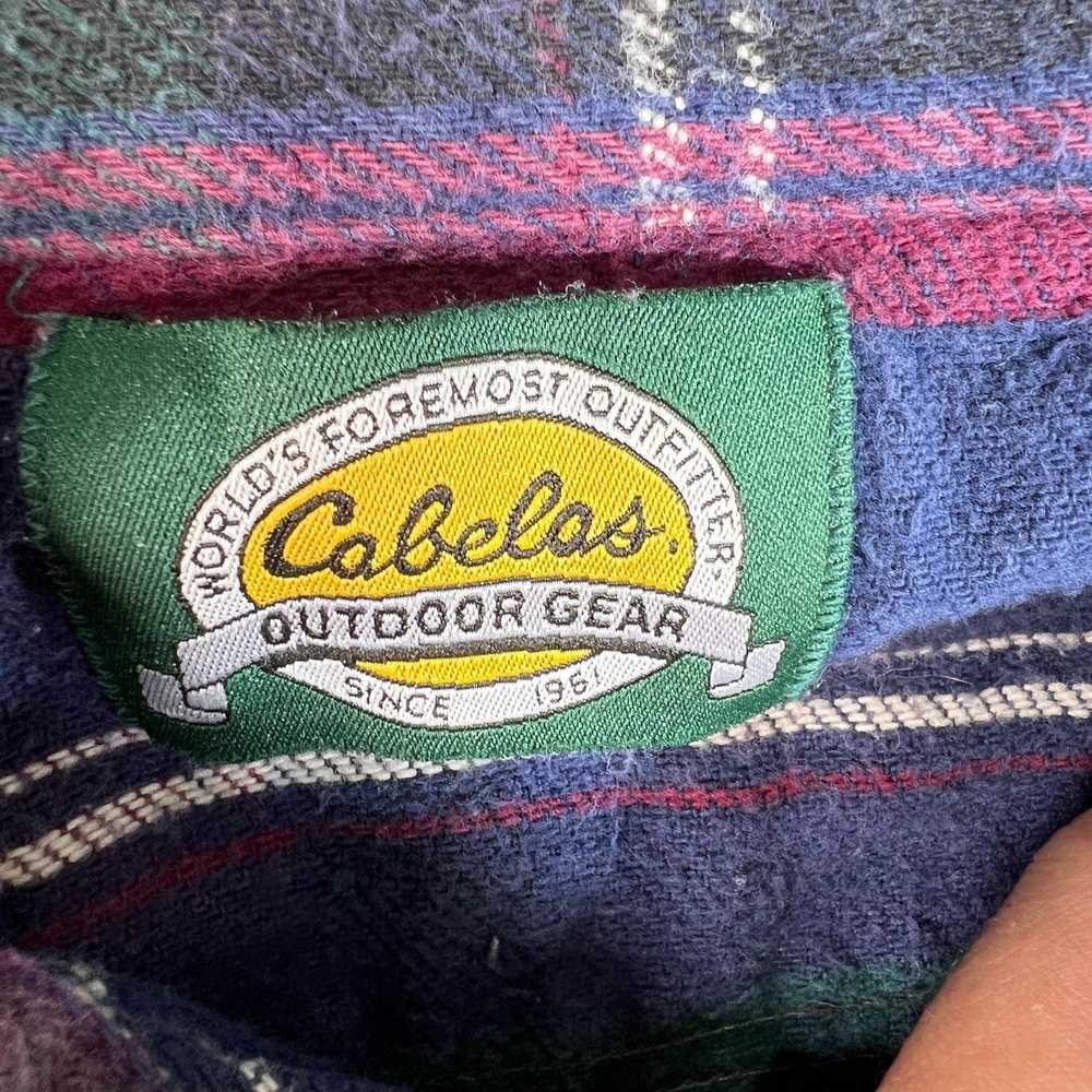 Cabelas Cabelas Long Sleeve Plaid Flannel - image 7