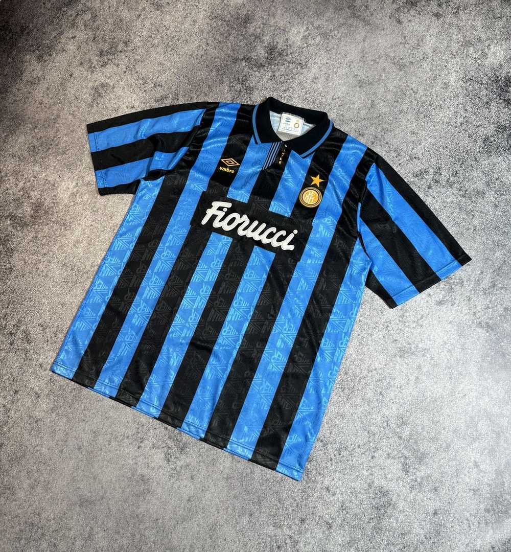 Soccer Jersey × Umbro × Vintage Vintage Inter Umb… - image 1