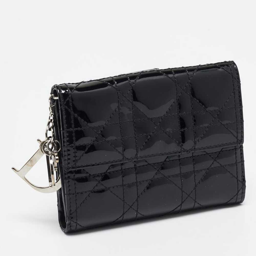 Dior Patent leather wallet - image 4