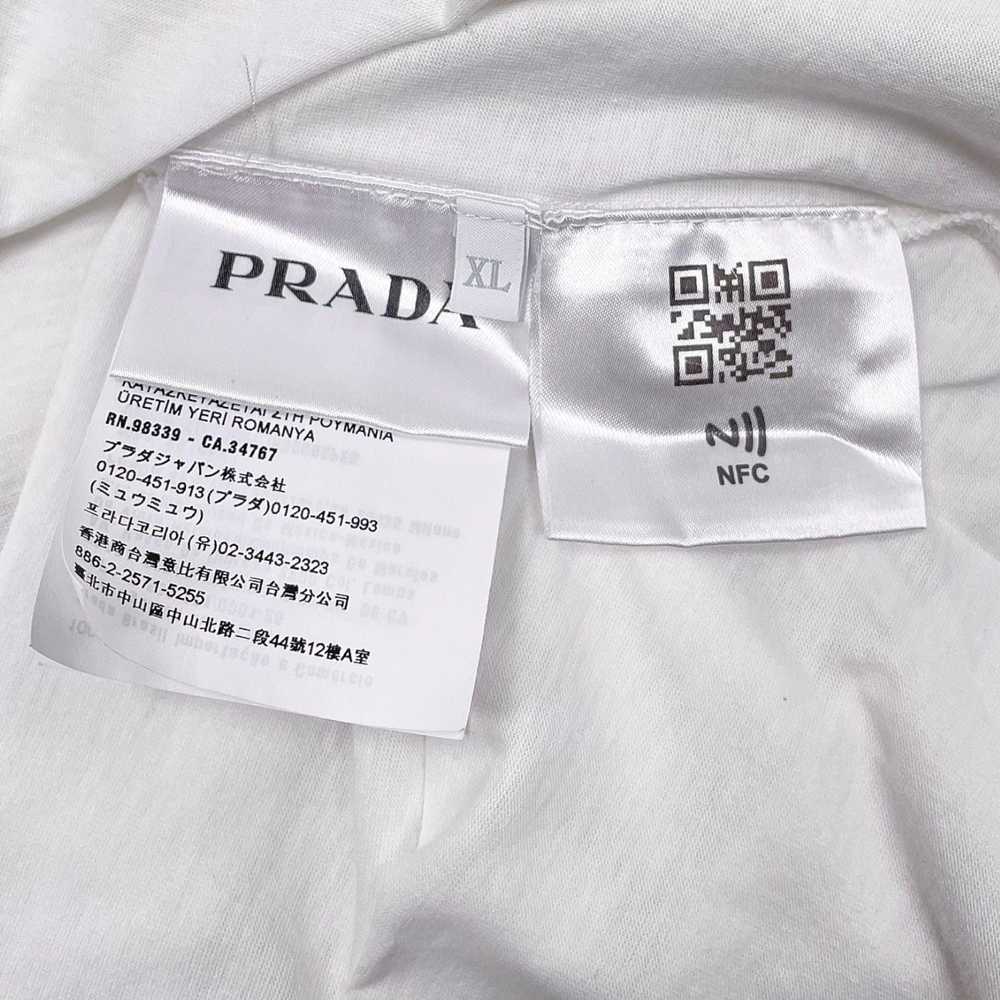 Prada Cotton Pocket Short Sleeve Tee Shirt White - image 5