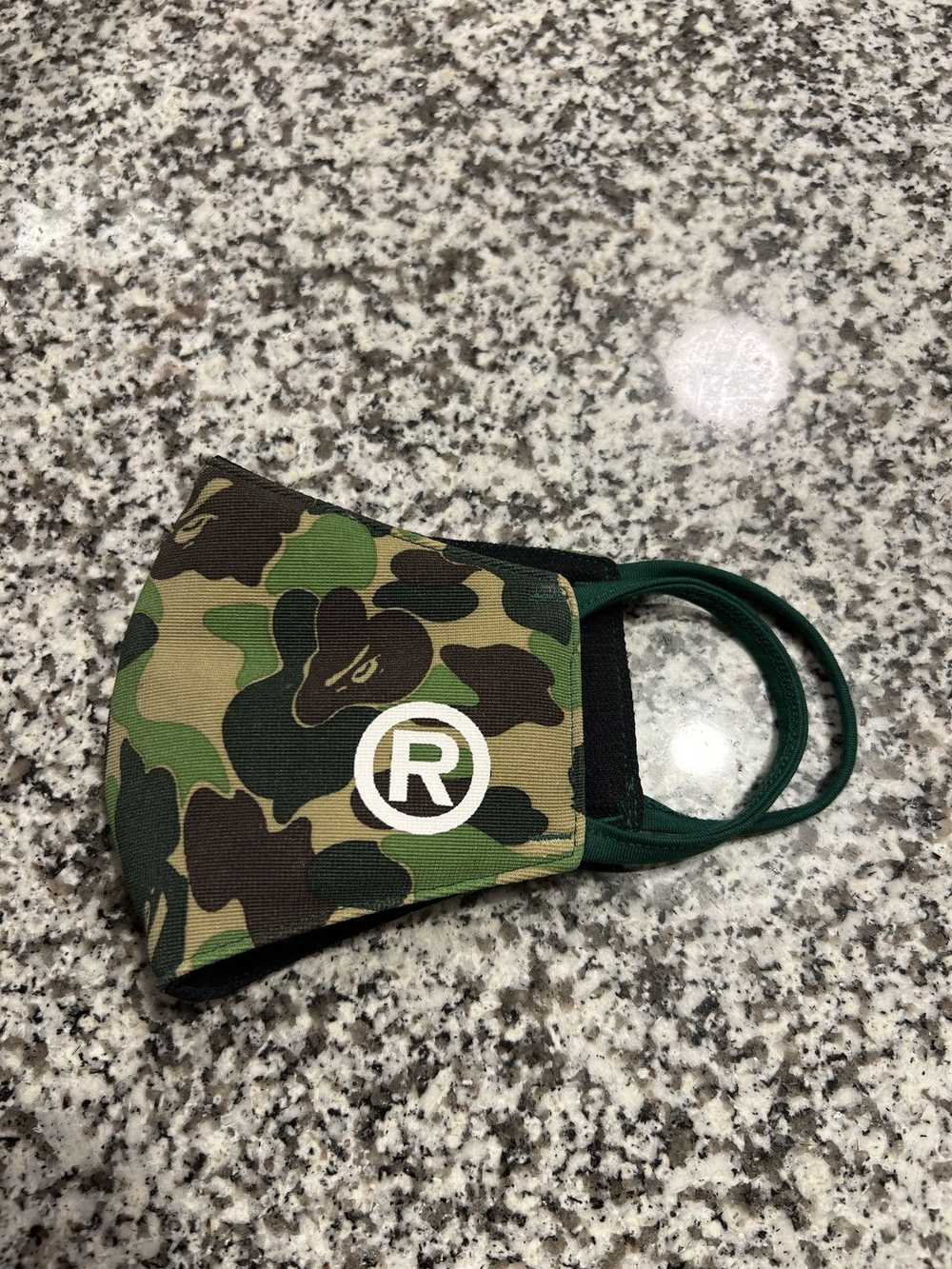 Bape Bape Green Camo Mask - image 1