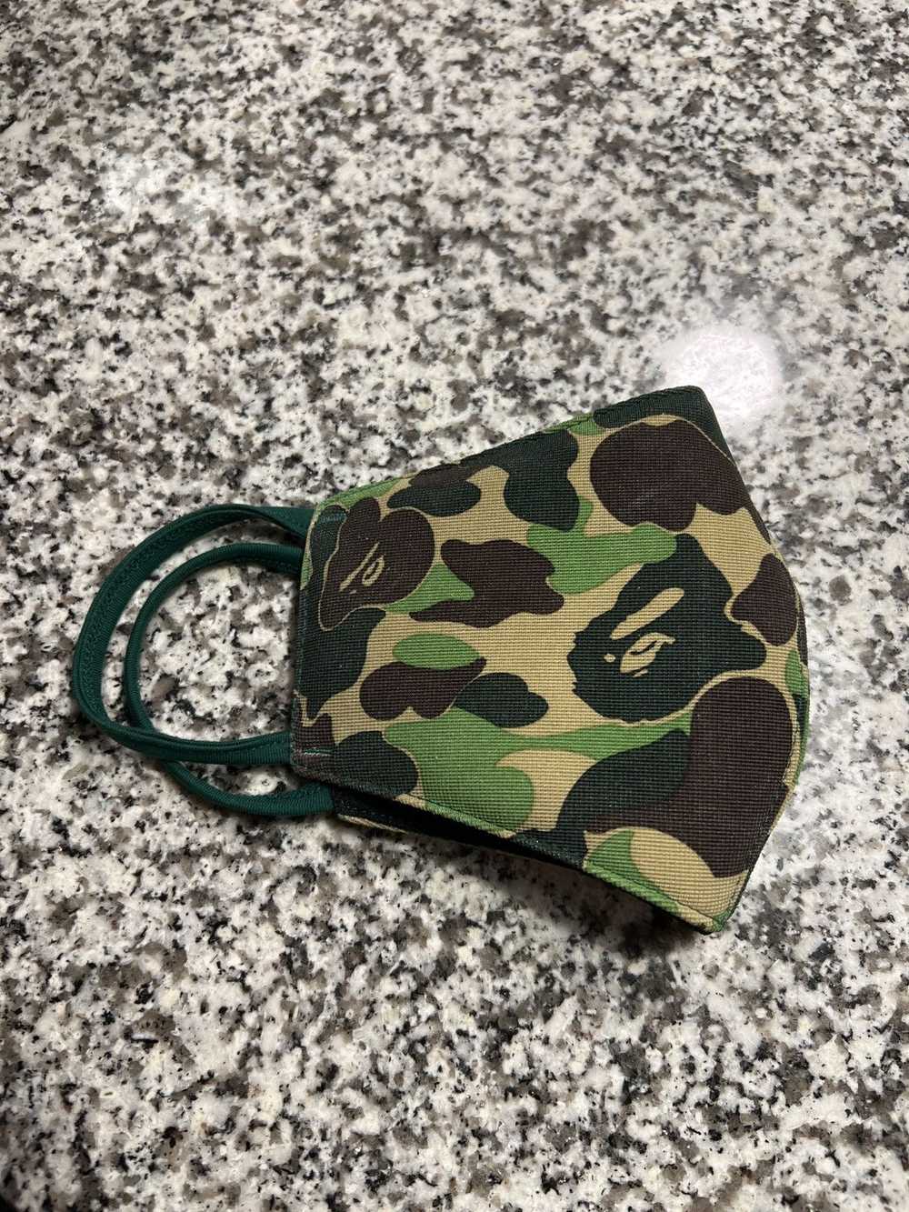 Bape Bape Green Camo Mask - image 2