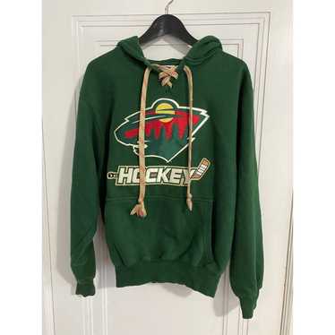 NHL Minnesota Wild Stitched NHL Hockey Hoodie Size