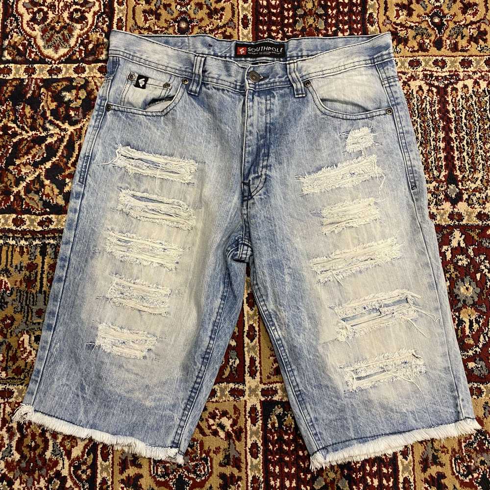 Southpole Y2K Southpole distressed jorts - image 1