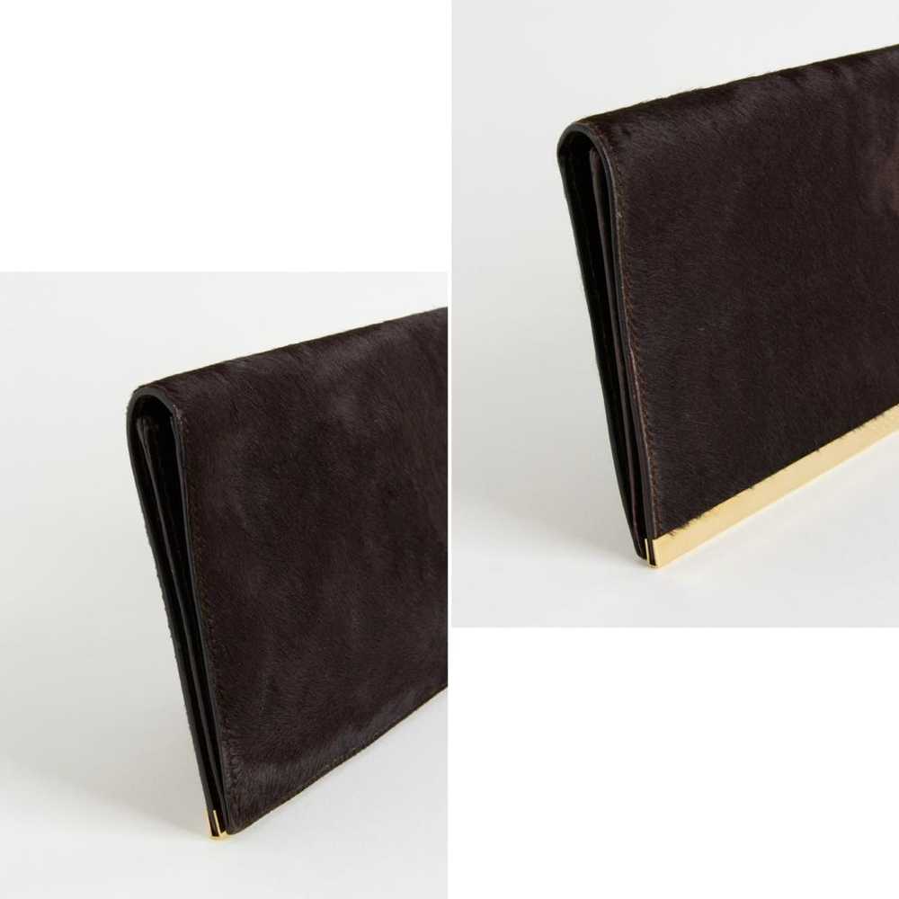 Gucci Pony-style calfskin clutch bag - image 4