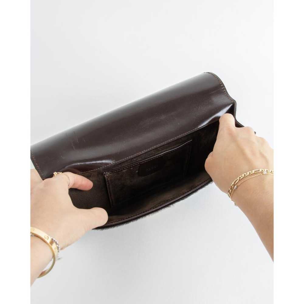 Gucci Pony-style calfskin clutch bag - image 8