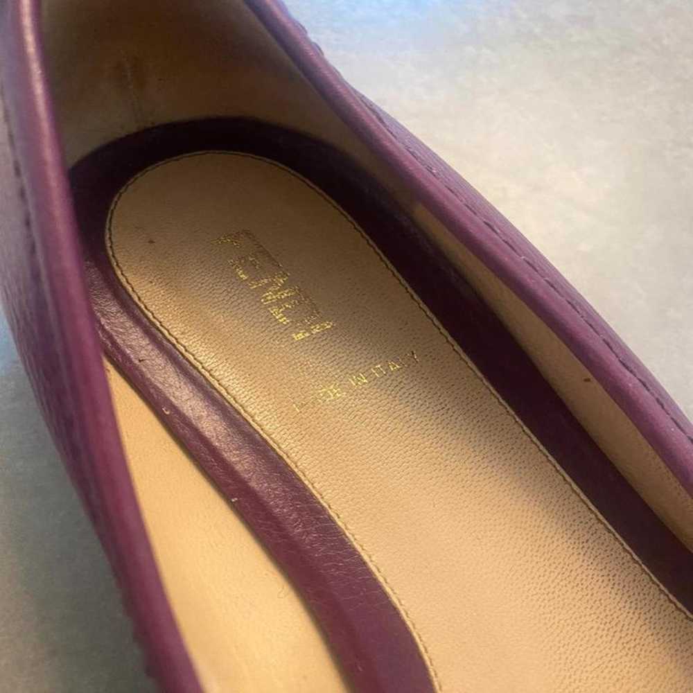 Fendi Leather ballet flats - image 4