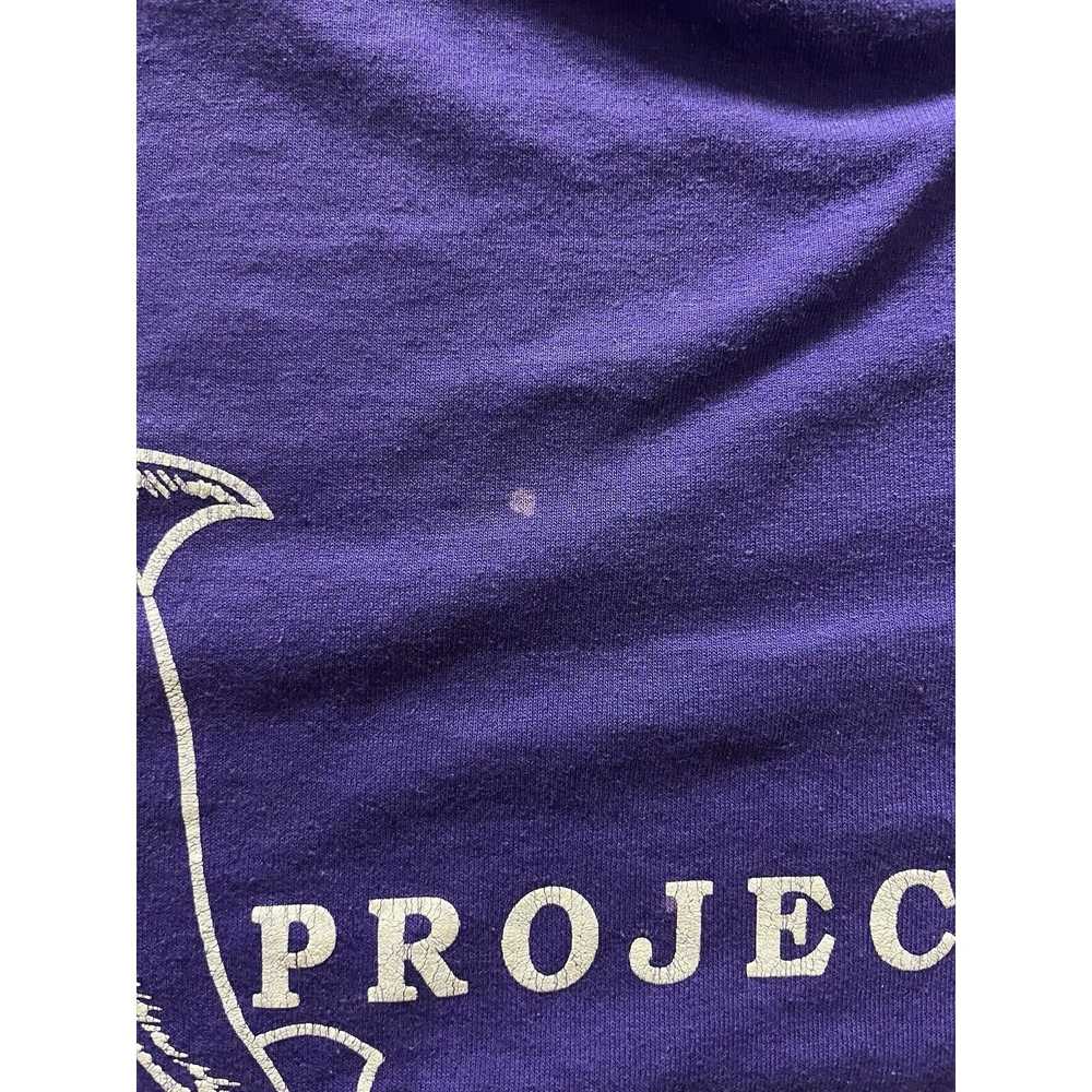 Hanes Vintage The Dolphin Project T-Shirt - Purpl… - image 3