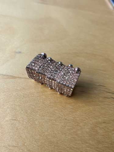 Vivienne Westwood Peach / Rose Gold Armor Ring S/S