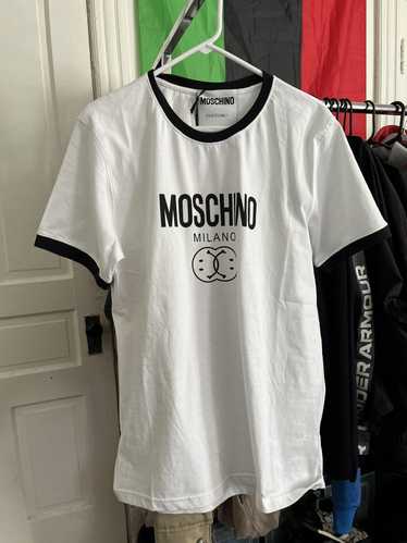 Moschino MOSCHINO Milano Double Smiley Tee