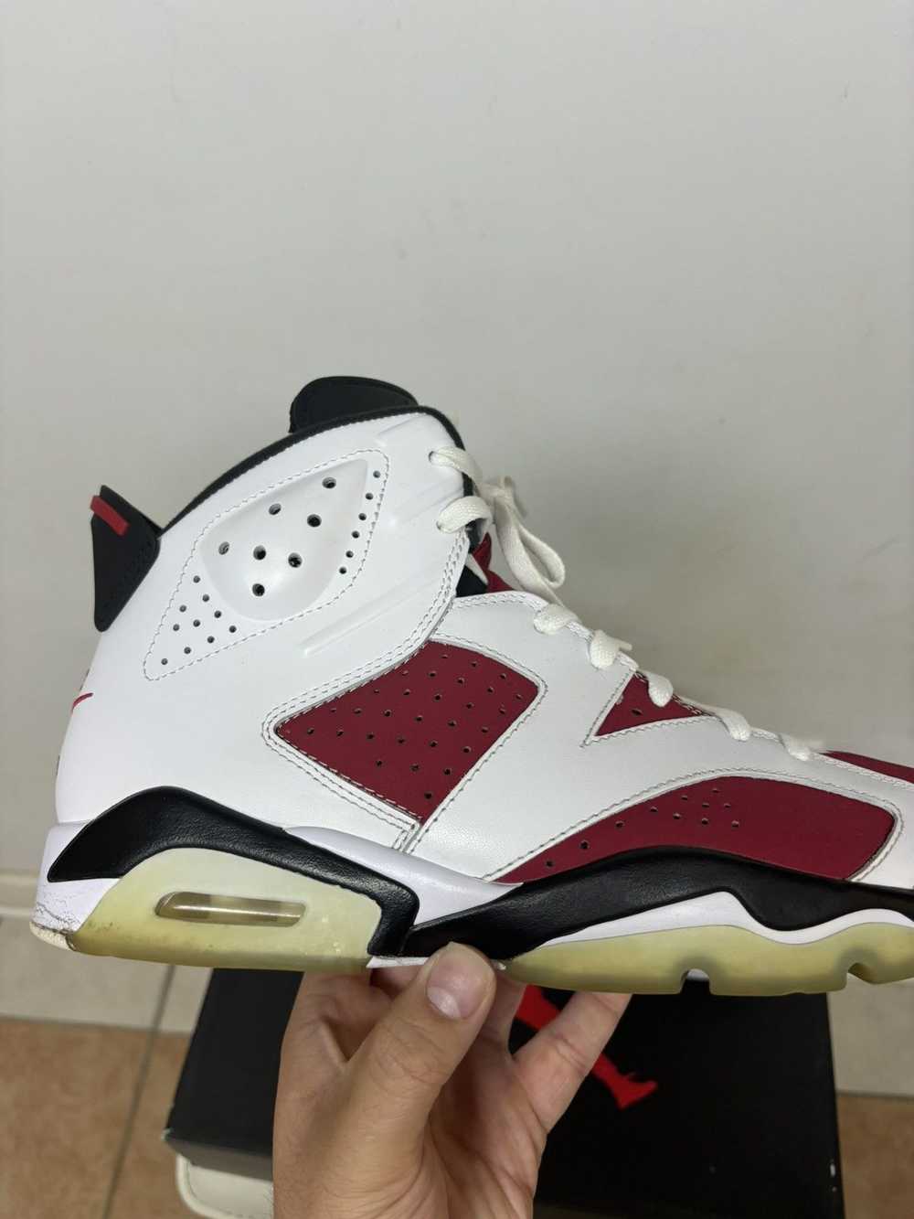 Jordan Brand × Nike Air Jordan 6 Carmine Sz 11 - image 3