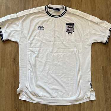 Umbro England home football shirt 1999-00- Umbro