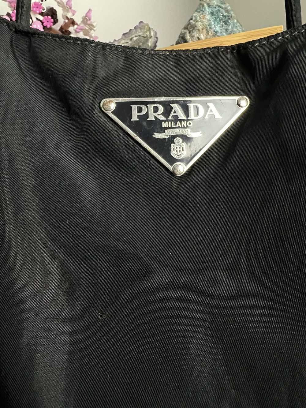 Designer × Luxury × Prada Vintage y2k Prada Tessu… - image 9