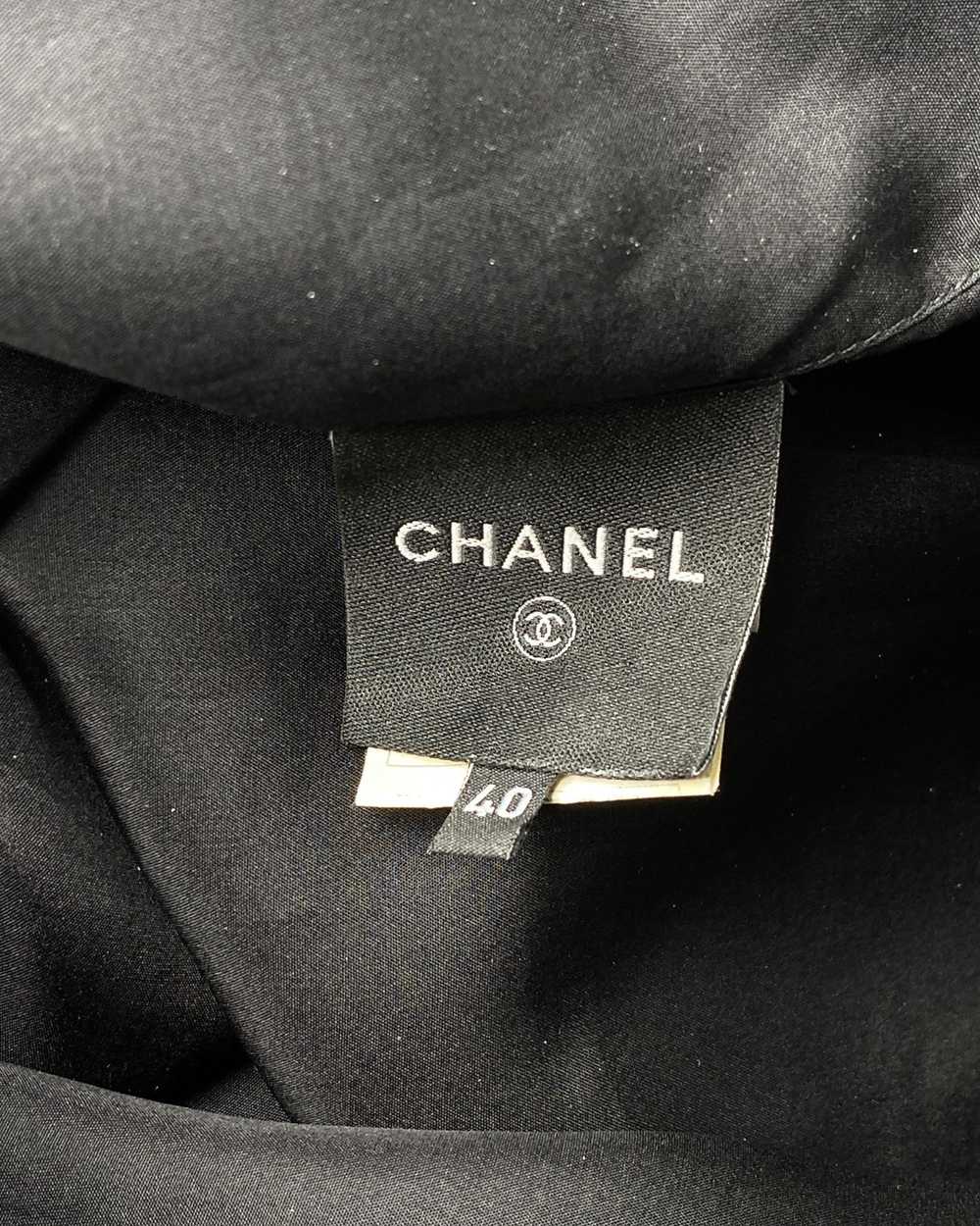 Chanel CHANEL SPRING 2009 DARK BROWN SILK DRESS - image 9