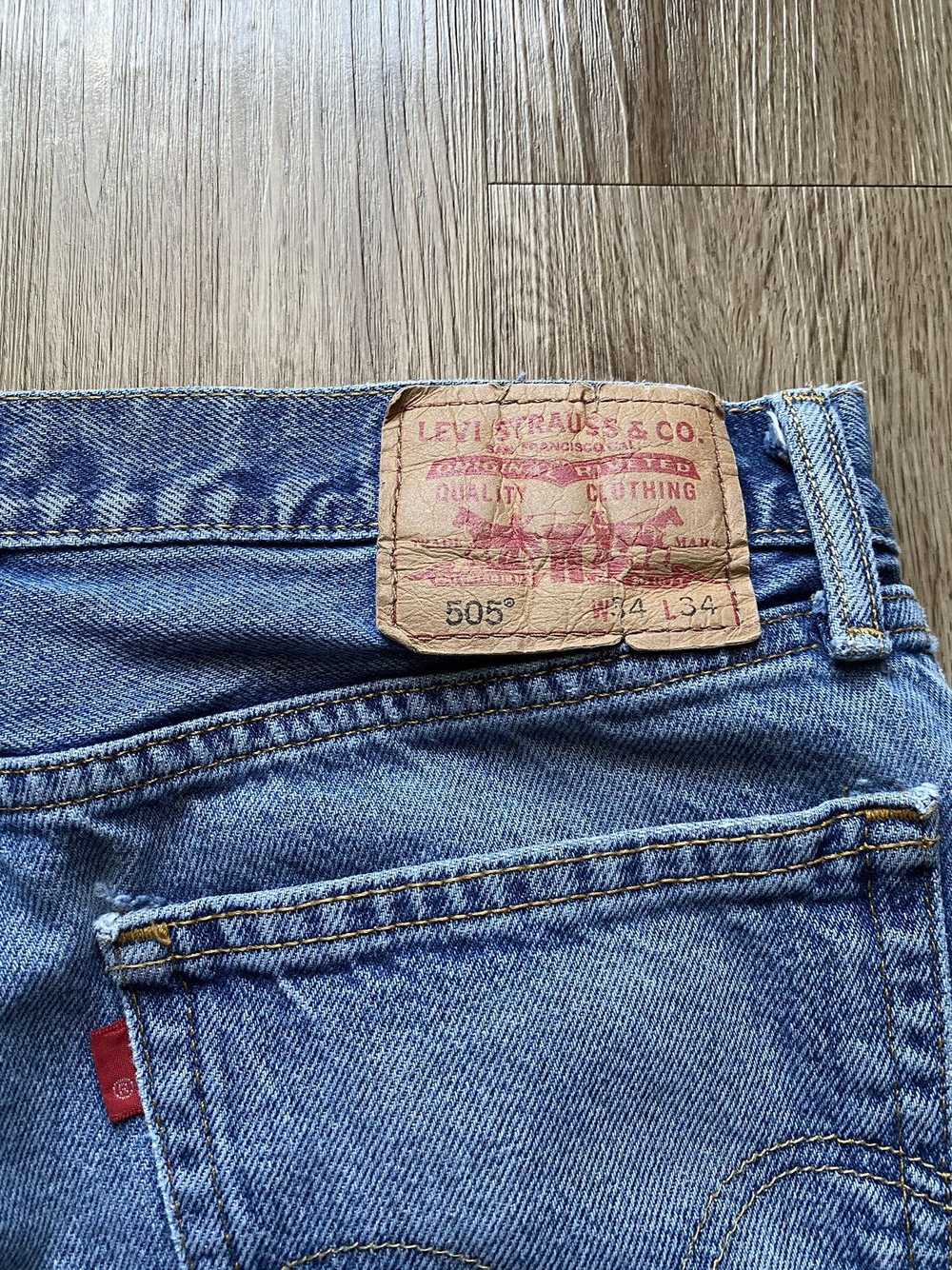 Levi's × Streetwear × Vintage VINTAGE LEVIS 505 T… - image 7