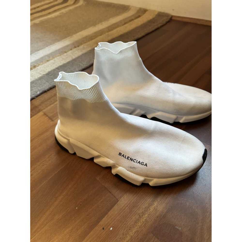 Balenciaga Speed cloth high trainers - image 2