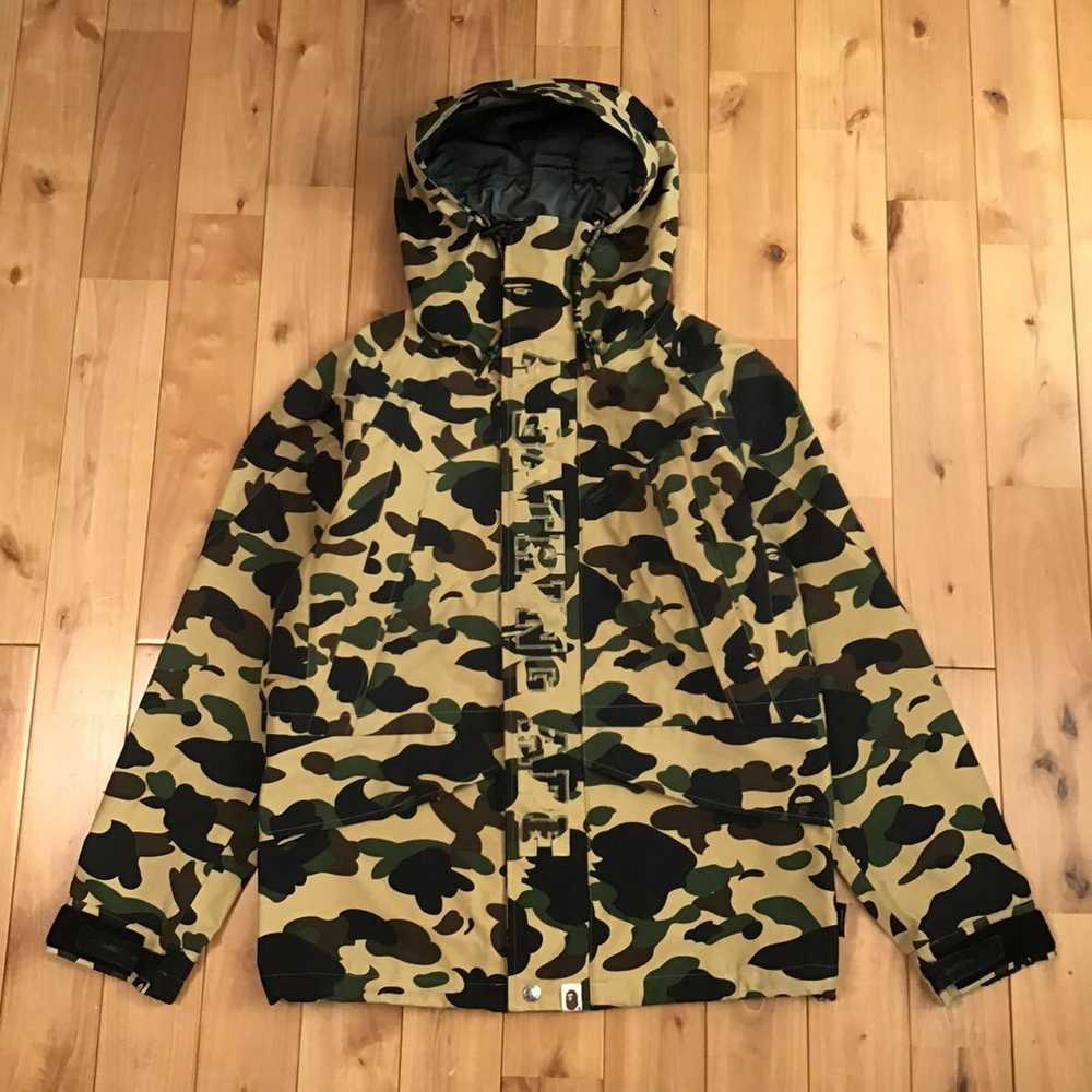 Bape × Goretex BAPE GORE TEX 1st camo yellow snow… - image 1