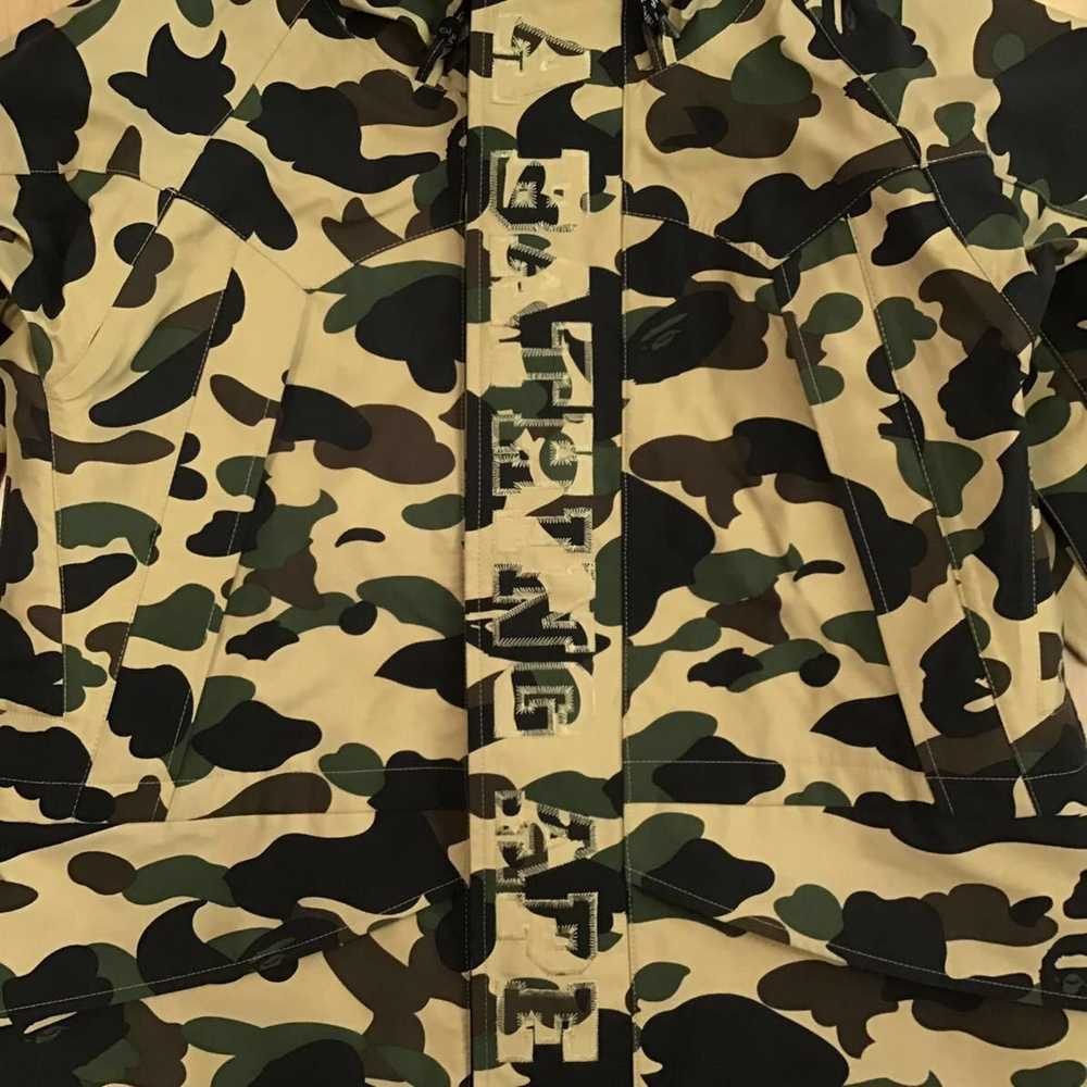 Bape × Goretex BAPE GORE TEX 1st camo yellow snow… - image 2