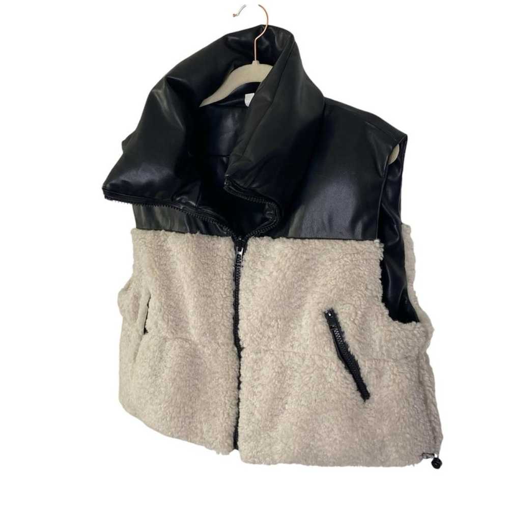 Lamarque Faux fur short vest - image 3