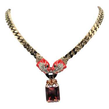 Roberto cavalli new beaded eagle selling necklace