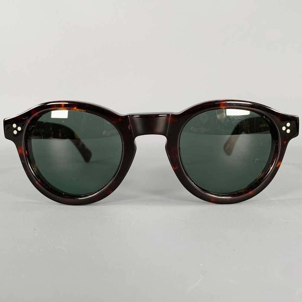 Other Brown Black Tortoiseshell Acetate Sunglasses - image 1