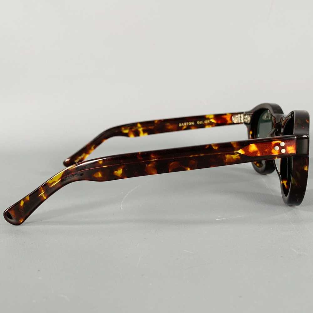 Other Brown Black Tortoiseshell Acetate Sunglasses - image 2