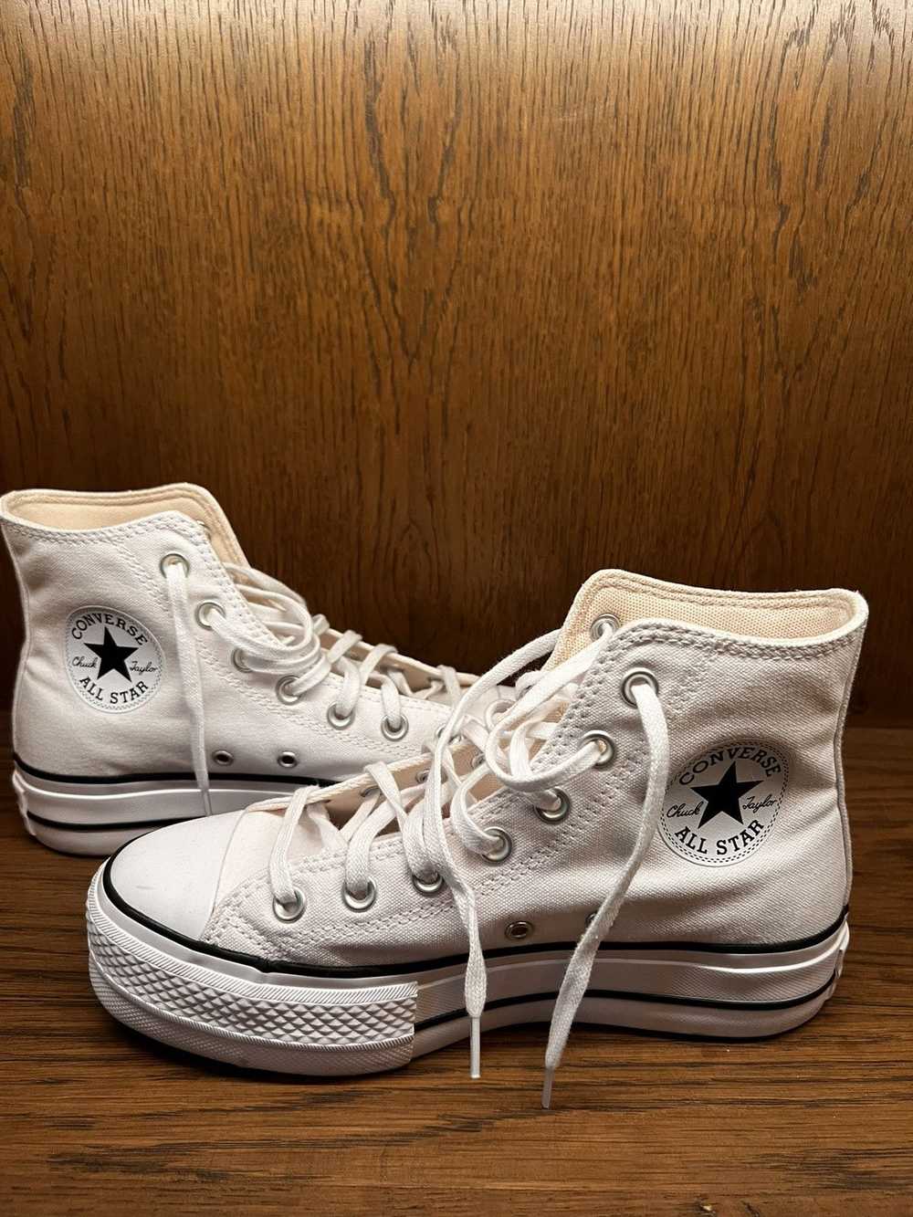 Converse High top platform sneakers - image 5