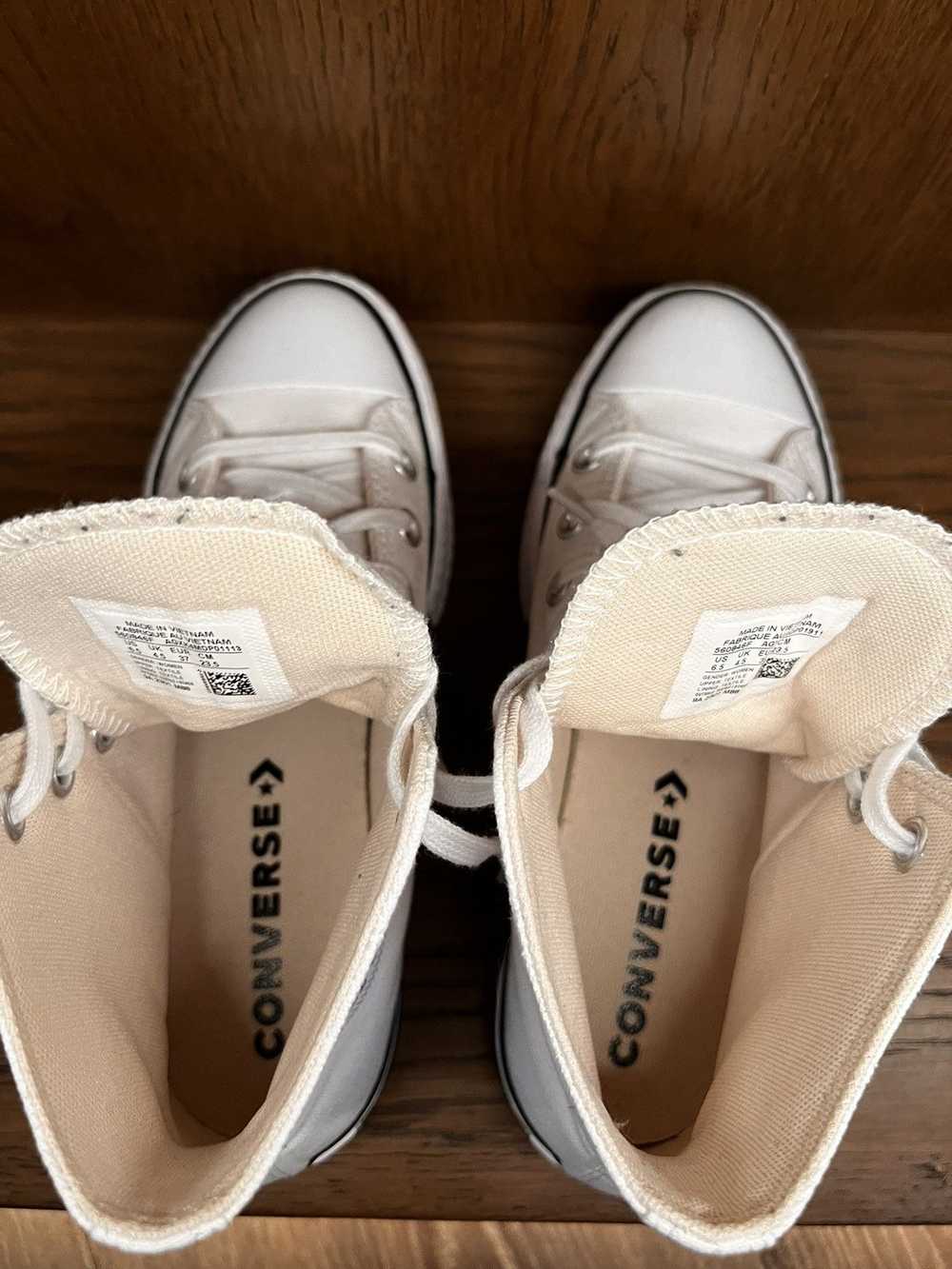 Converse High top platform sneakers - image 7