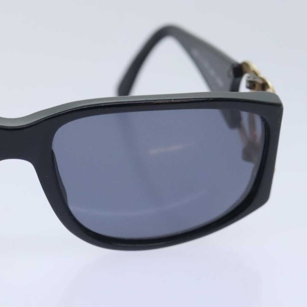 Chanel CHANEL Sunglasses Plastic Metal Black Gold… - image 4