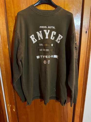 Enyce Enyce Knit Olive Green Japanese y2k vintage