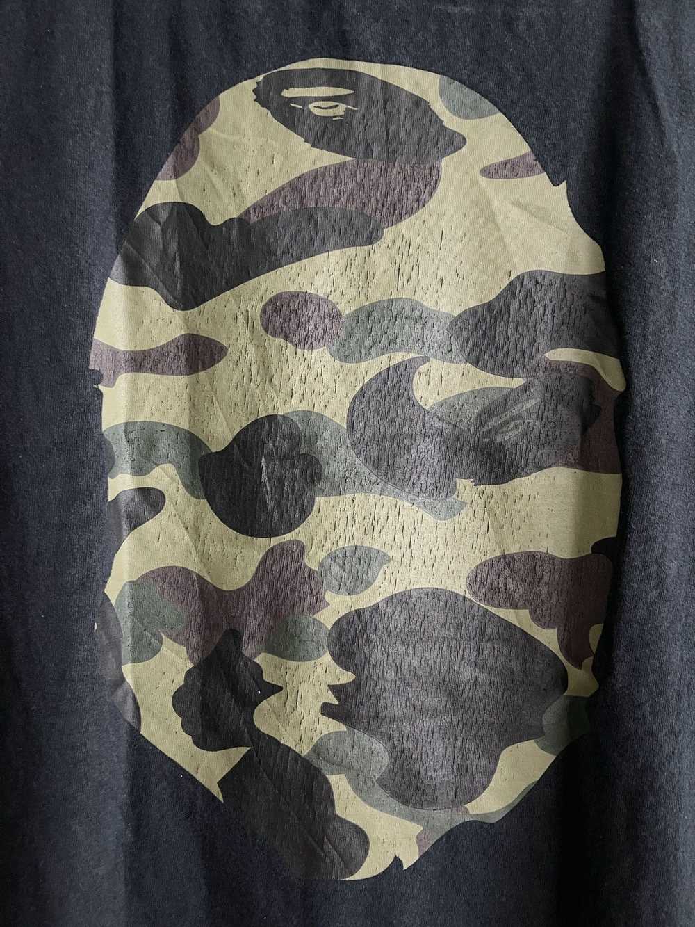 Bape STEAL! Bape 1st Camo Jumbo Ape Head Tee (M) - image 4