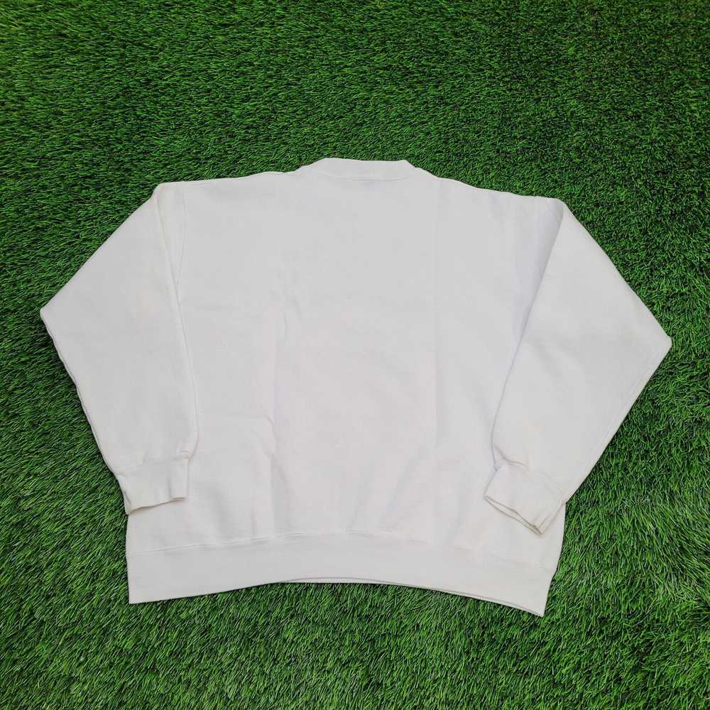 Tultex Vintage 80s Hamilton Cropped Sweatshirt M/… - image 2