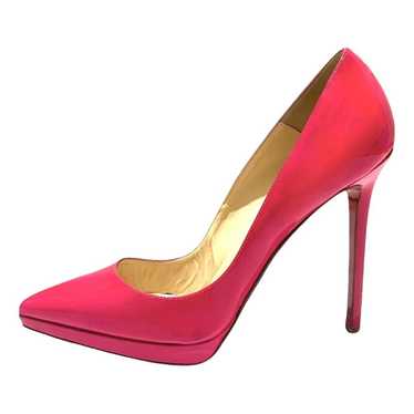 Christian Louboutin Pigalle Plato patent leather … - image 1