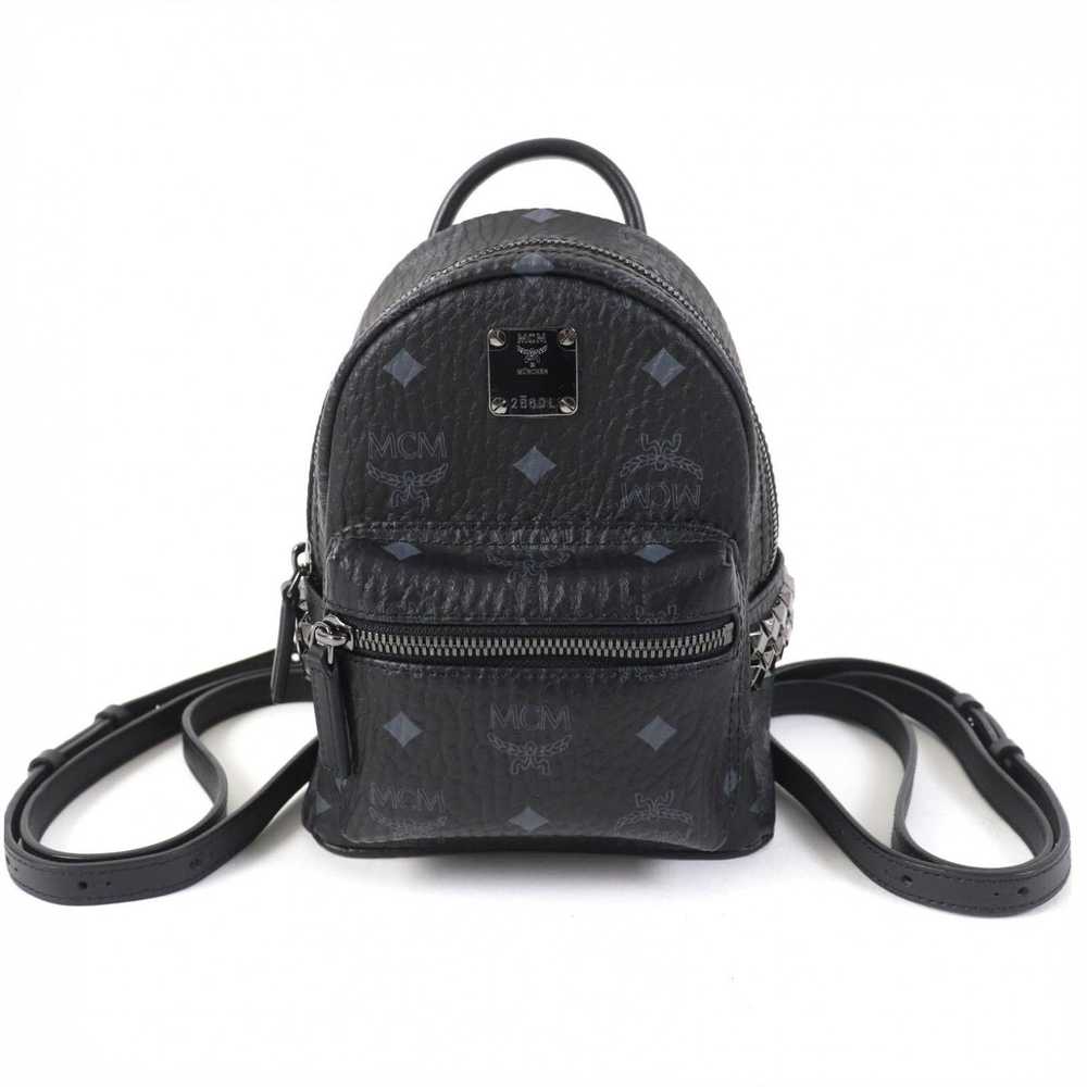 MCM MCM MCM Stark Bebe Boo Mini Leather Backpack … - image 1