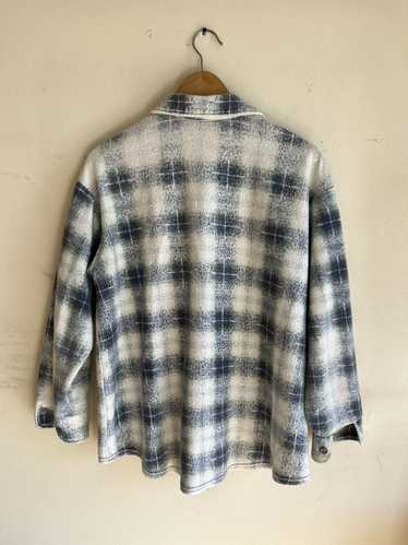 Vintage Nicely Faded Vintage Flannel Ski Grunge O… - image 1