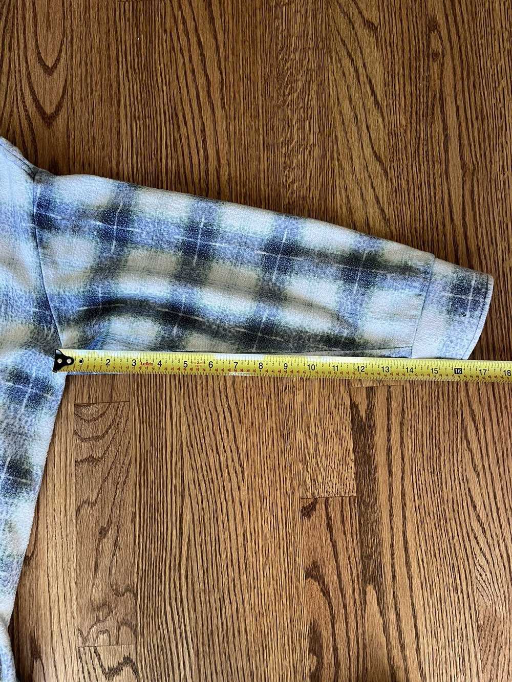 Vintage Nicely Faded Vintage Flannel Ski Grunge O… - image 6