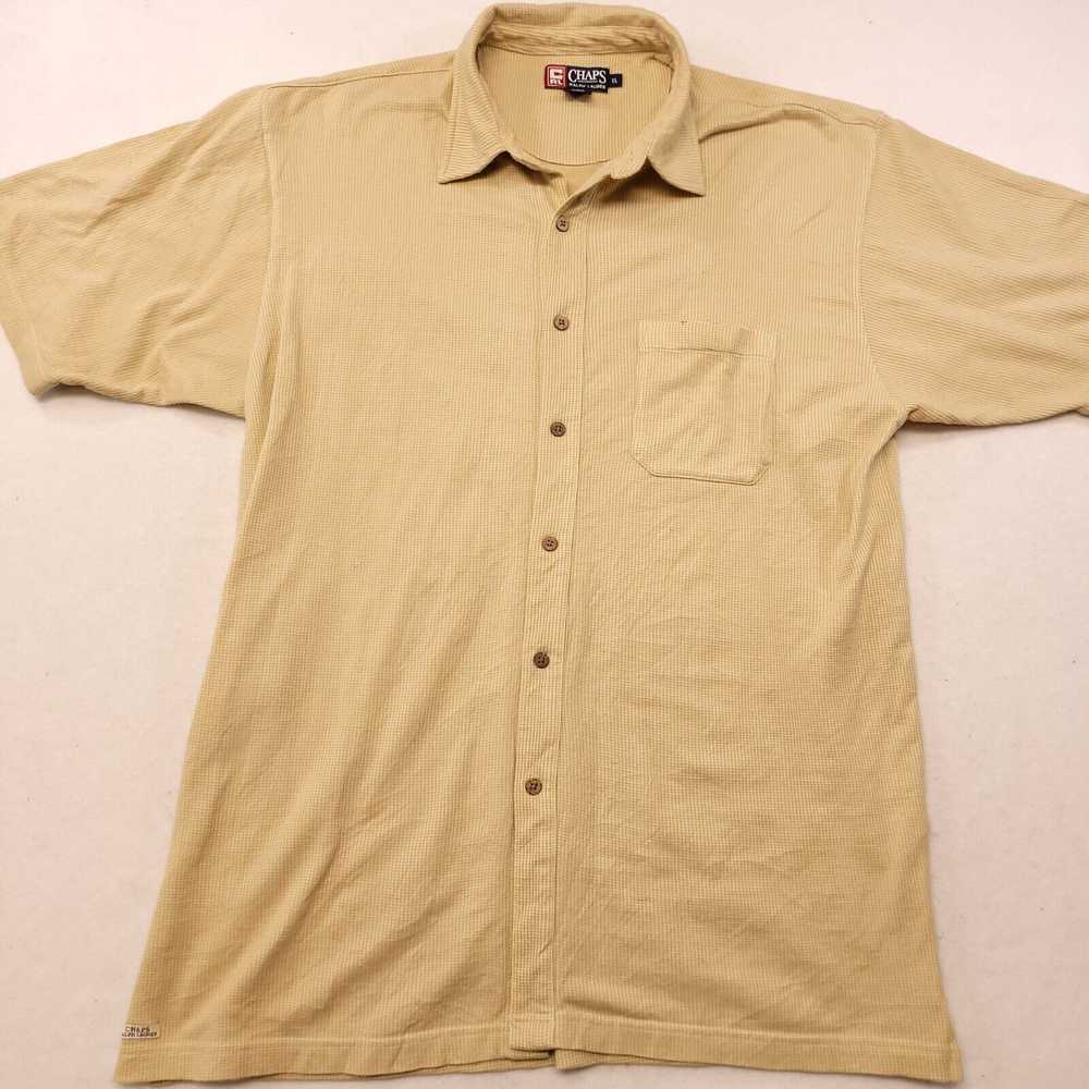 Chaps Chaps Ralph lauren Short Sleeve Shirt Mens … - image 2