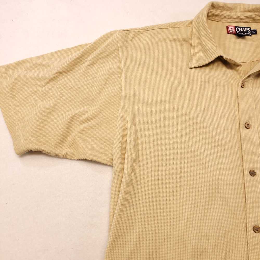 Chaps Chaps Ralph lauren Short Sleeve Shirt Mens … - image 4