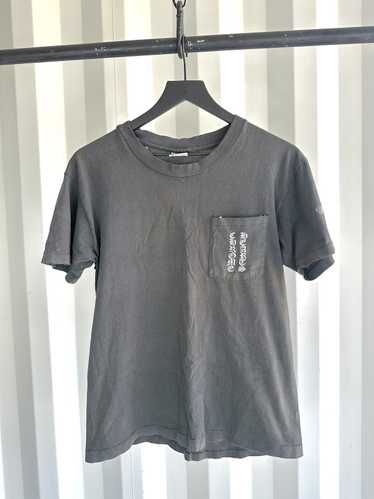 Chrome Hearts × Vintage Scroll Logo Sun Faded Tee 