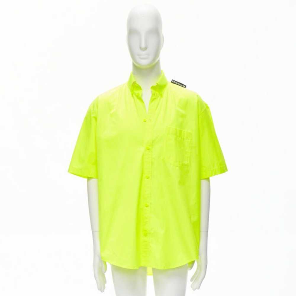 Balenciaga new BALENCIAGA Demna 2020 neon yellow … - image 9