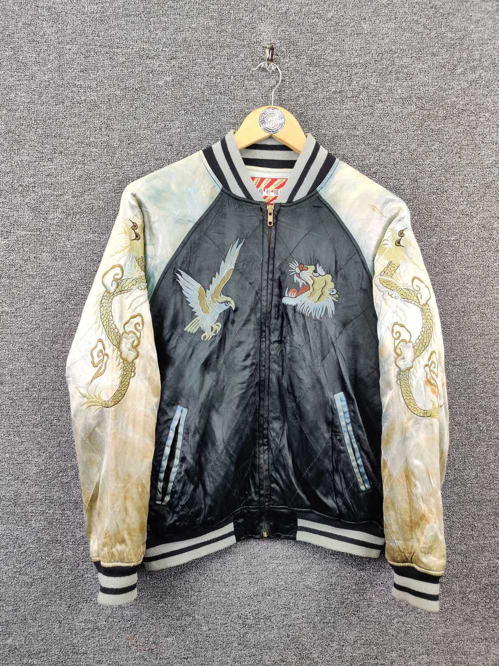 Japanese Brand × Sukajan Souvenir Jacket × Vintag… - image 4