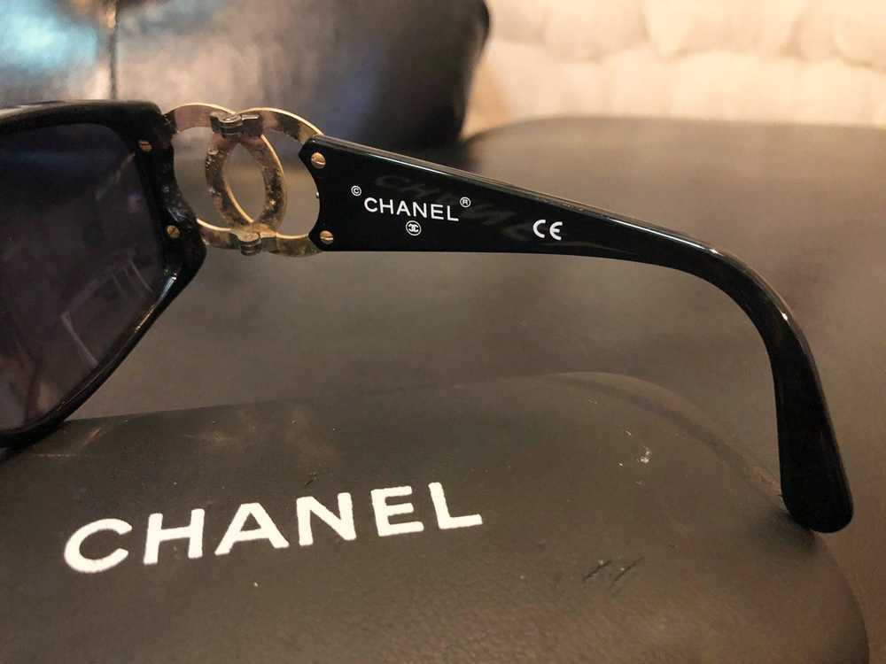 Chanel [FINAL PRICE] Vintage Chanel 02461 CC Logo… - image 8