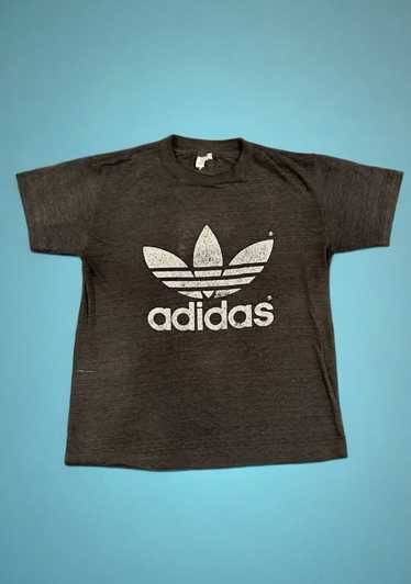 Adidas Vintage 1970s/80s Rare Adidas T-Shirt - image 1