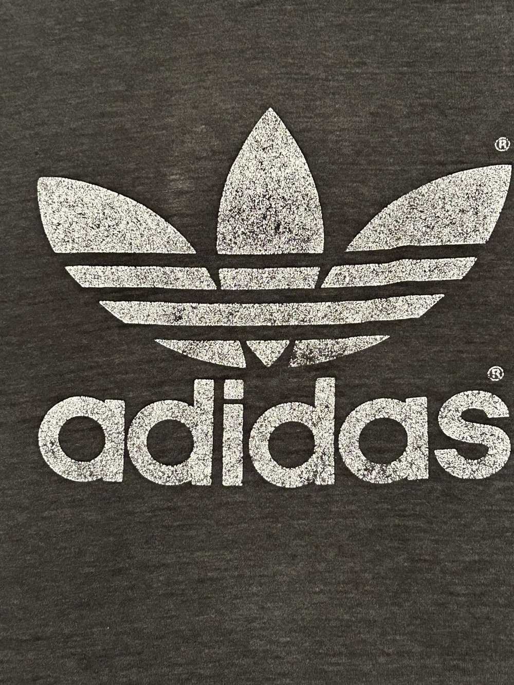 Adidas Vintage 1970s/80s Rare Adidas T-Shirt - image 5